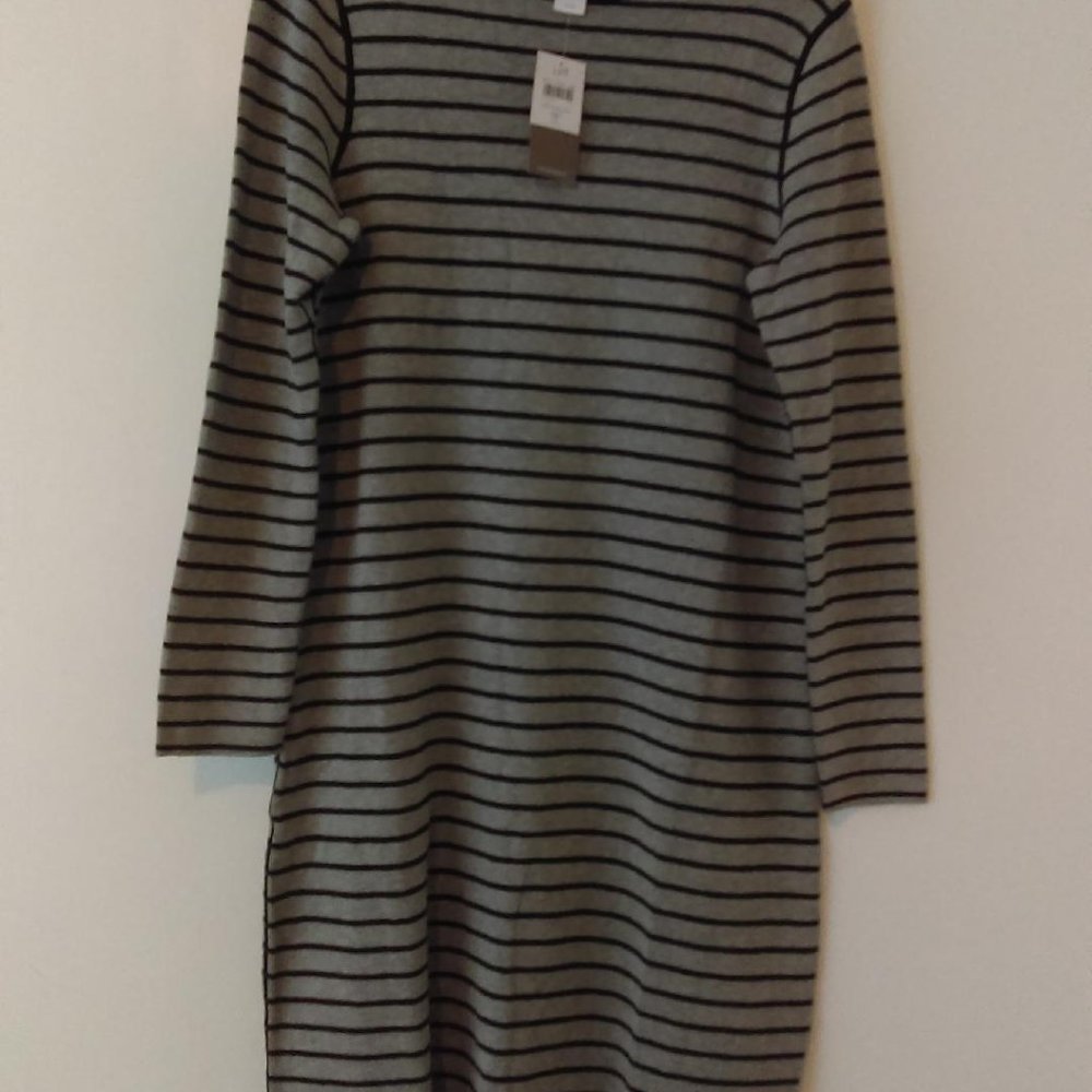 JJill midweight reversible sweater dress size SP